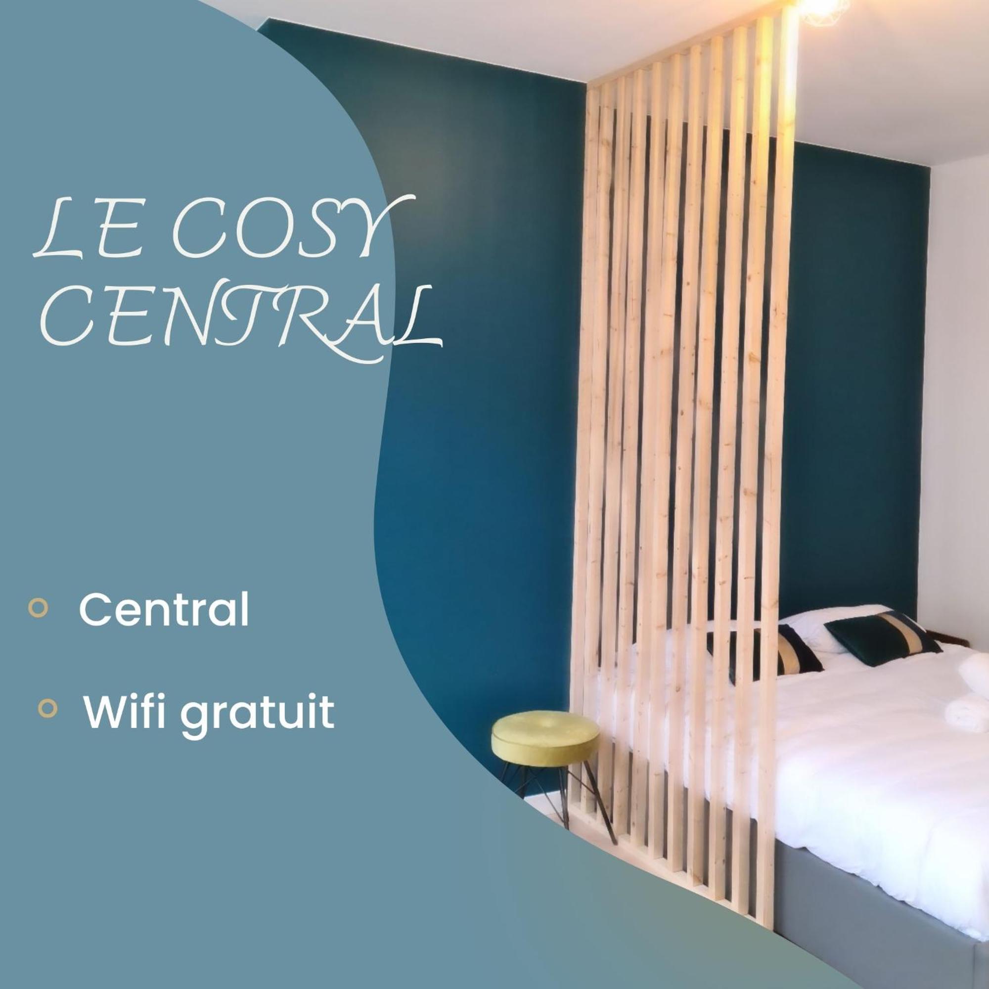 Le Cosy Central Moderne Et Chaleureux Saint-Etienne  Dış mekan fotoğraf